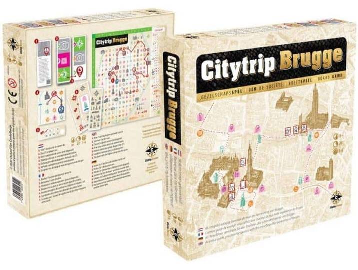Think out Box Citytrip Brugge - Kaartspel - Flip & Write spel (2025)