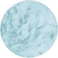 Pergamon, Teppich, Luxus Super Soft Fellteppich Plush Rund (80 cm)