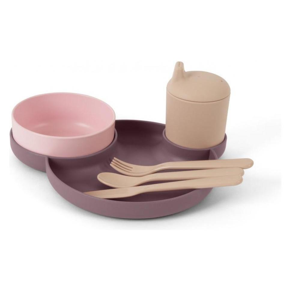 dantoy - Tiny Dinner Set aubergine in foil (6081) (6081)