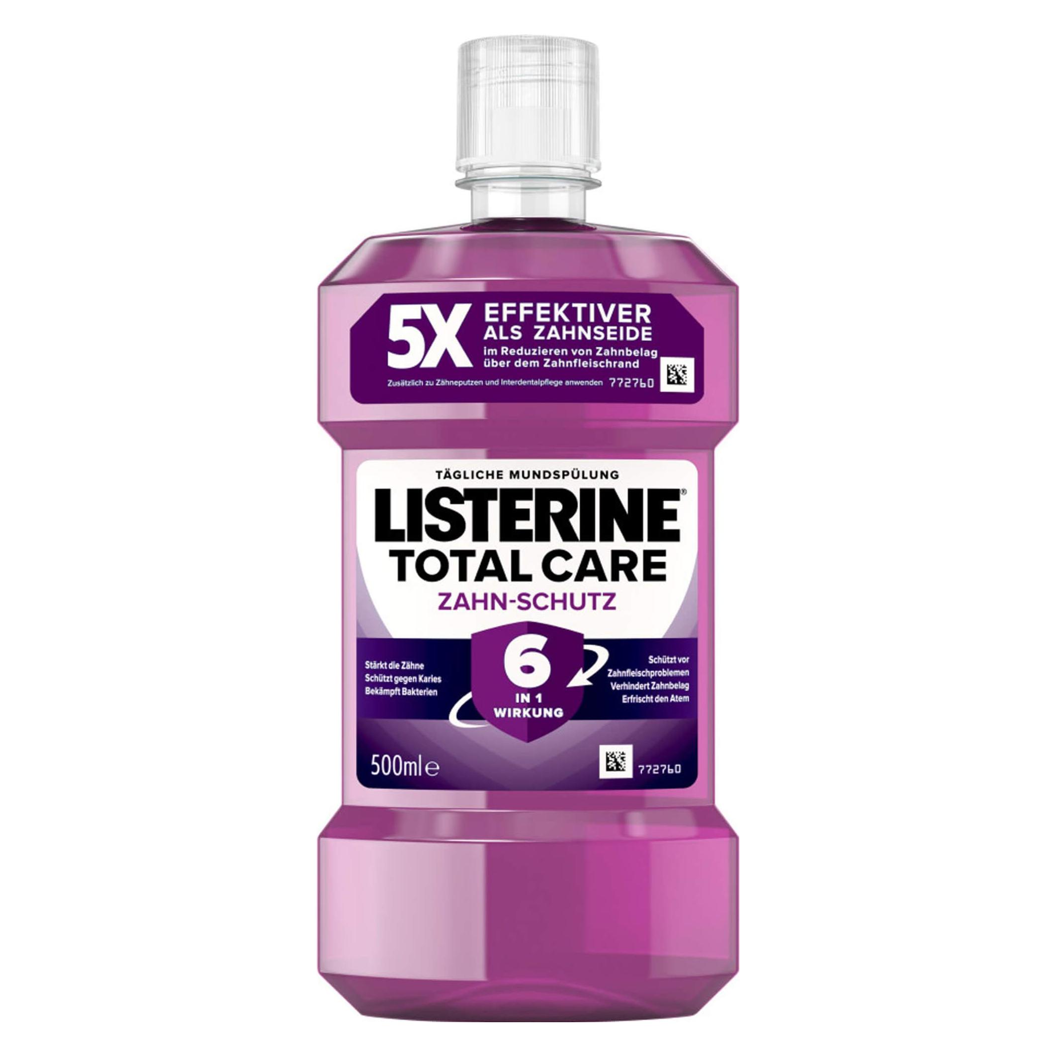 Listerine Total Care Zahn-Schutz (500 ml, Mundspülung) (HGP18840)