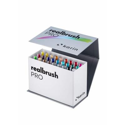 KARIN Marker Realbrush PRO Mini Box, 26 Farben + 1 Blender