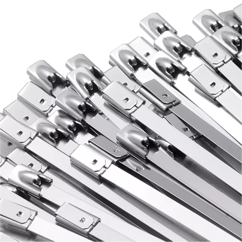 INF Kabelbinder aus Edelstahl, 20er-Pack