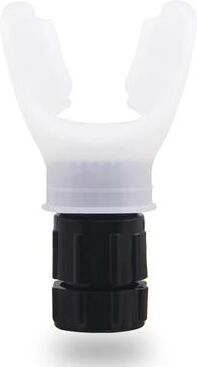 Smart Shopping Spot Portable Lung Breathing Exerciser Device With Adjustable Resistance For Endurance Training white