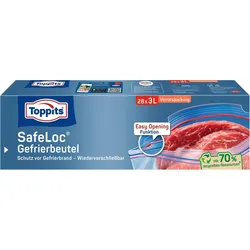Toppits Gefrierbeutel SafeLoc 3,0 l
