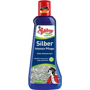 Poliboy Kraftreiniger Silber Intensiv Pflege, für Echtsilber & versilberte Gegenstände, 200ml