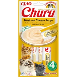 INABA CAT Churu Thunfisch mit Käse 4x14g