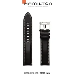 Hamilton - Khaki Auto Band-set Leder-braun-20/20 H690.725.100 - braun