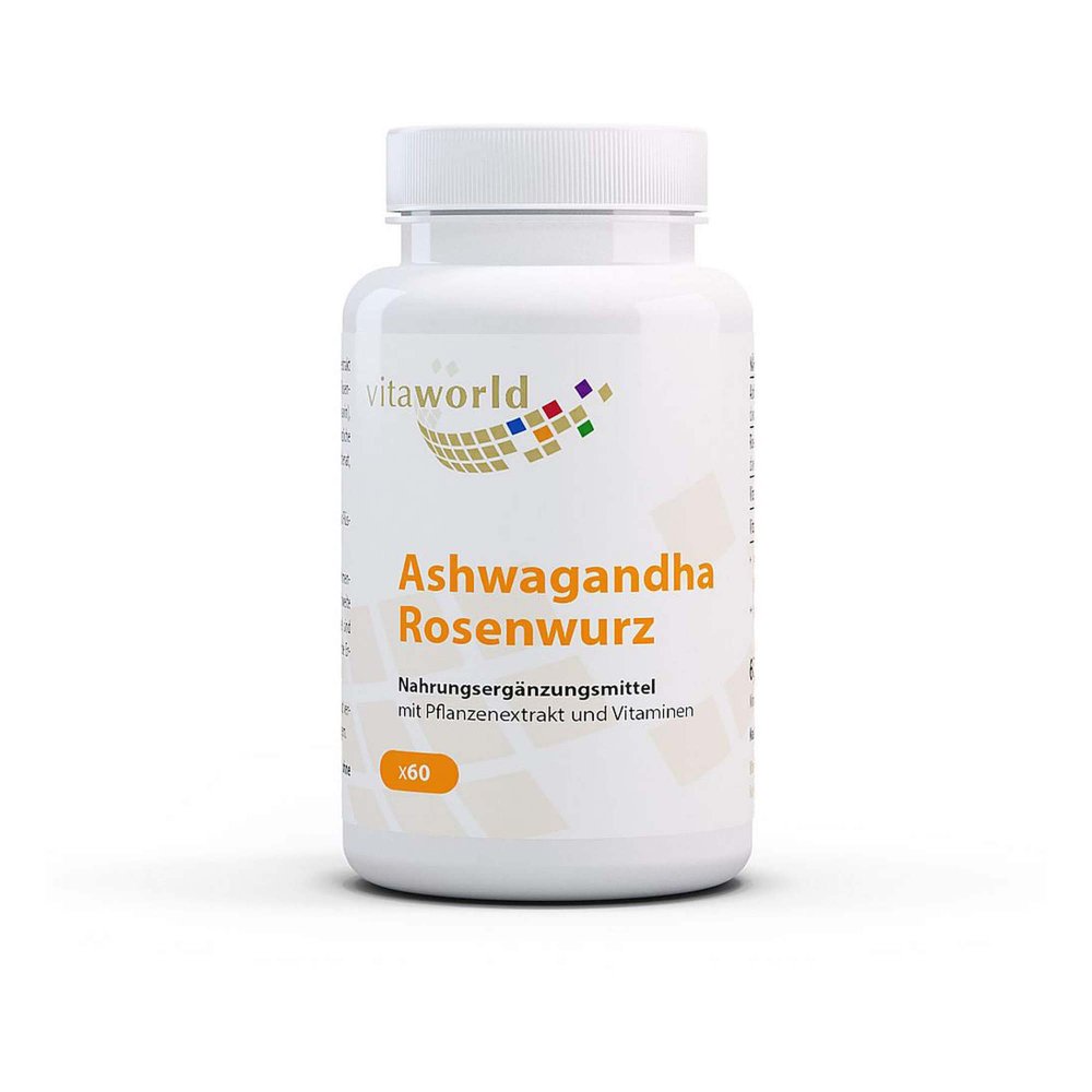 Vita World GmbH Ashwagandha Rosenwurz Komplex Kapseln 16684779