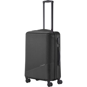 Travelite Koffer Bali schwarz, Hartschale, 4 Rollen, 65 Liter, 45 x 67 x 26cm