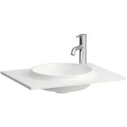 LAUFEN Möbel-Waschtisch Slim 577x445 Marbond weiß, H8140730001141 H8140730001141