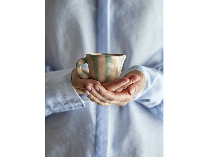 Tasse Nini Rayures Ø 8cm Multicolore