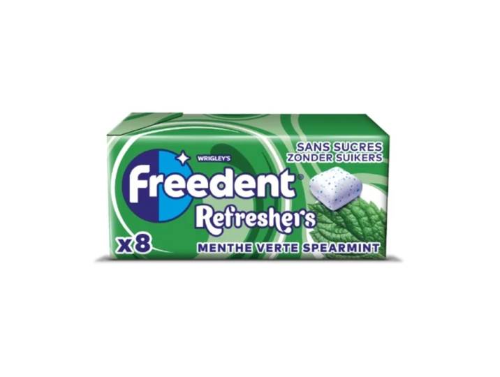 FREEDENT refresh menthe verte x1 18g