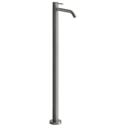 Gessi316 Fertigmontageset für freistehenden Waschtischmischer, Ausladung 156 mm, ohne Ablaufgarnitur, 54095727, Farbe: Messing gebürstet PVD