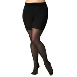 Falke Strumpfhosen Women City Beauty Plus 50 Tights Schwarz Polyamid A Damen