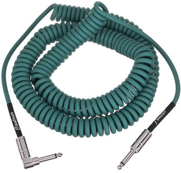 Fender Contour 9m Coil Cable SHG Sherwood Green
