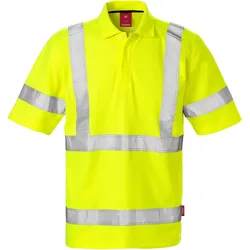 Warnschutz Polo-Shirt "7086 PHV" UV-Schutz Kl. 3 - S - gelb