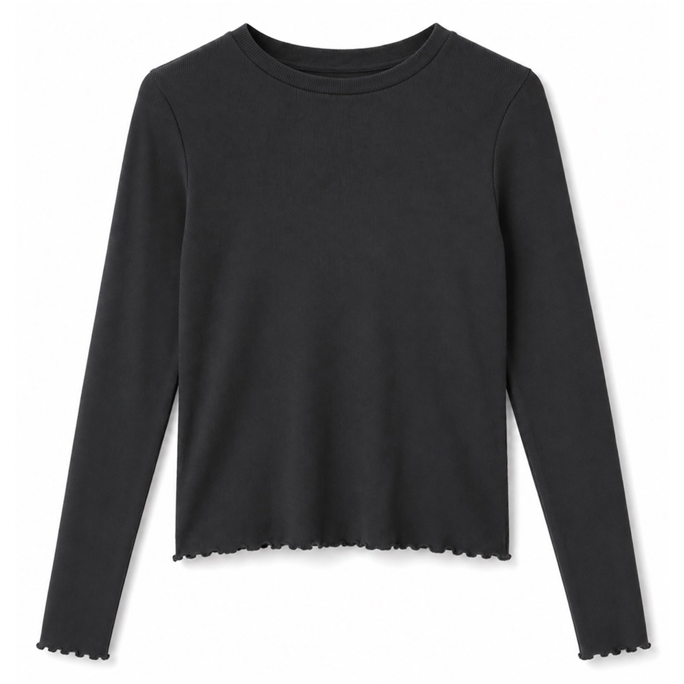 Mazine Babylock Hems Damen Longsleeves schwarz Größe L Lifestyle Hautfreundlich