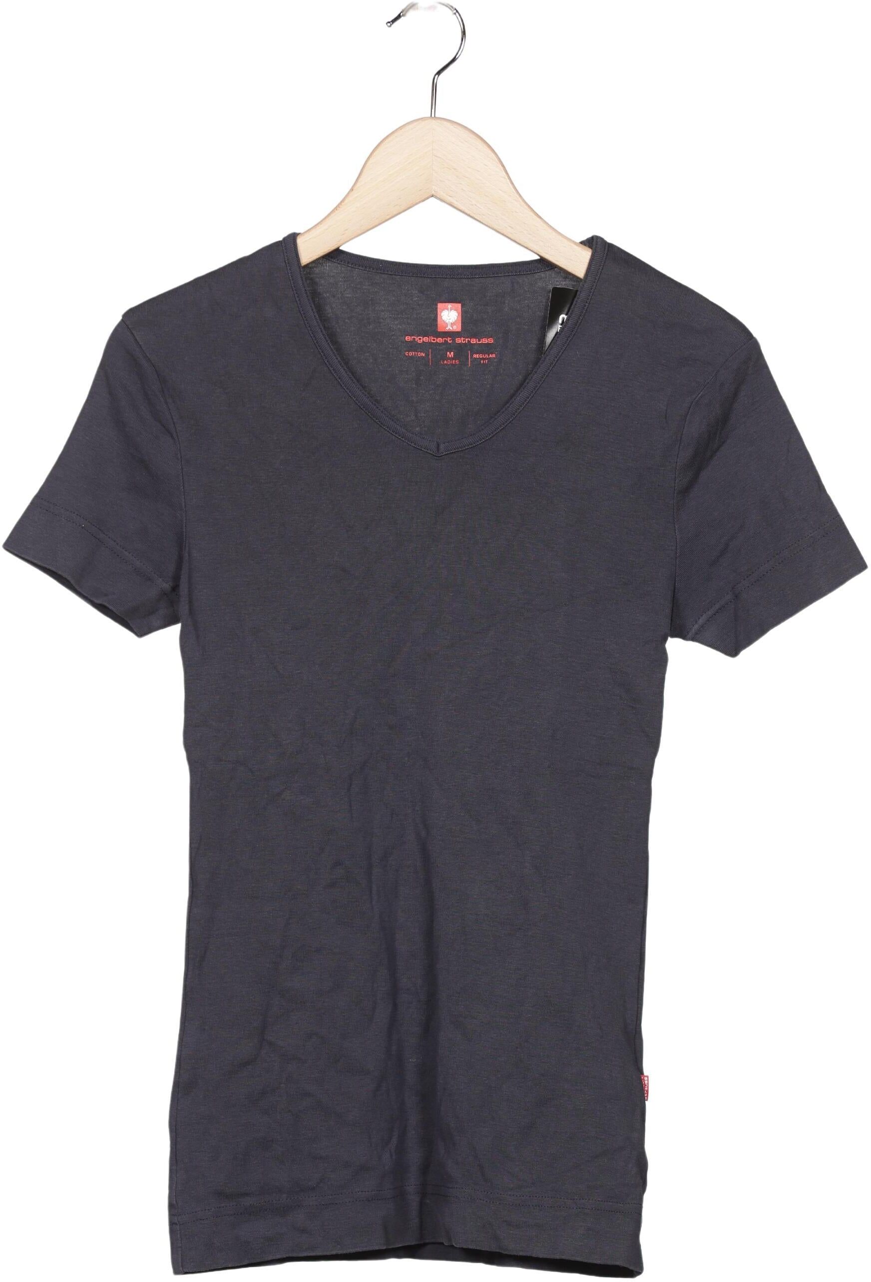 engelbert strauss Damen T-Shirt, Grau, Gr. M, Baumwolle - Second Hand