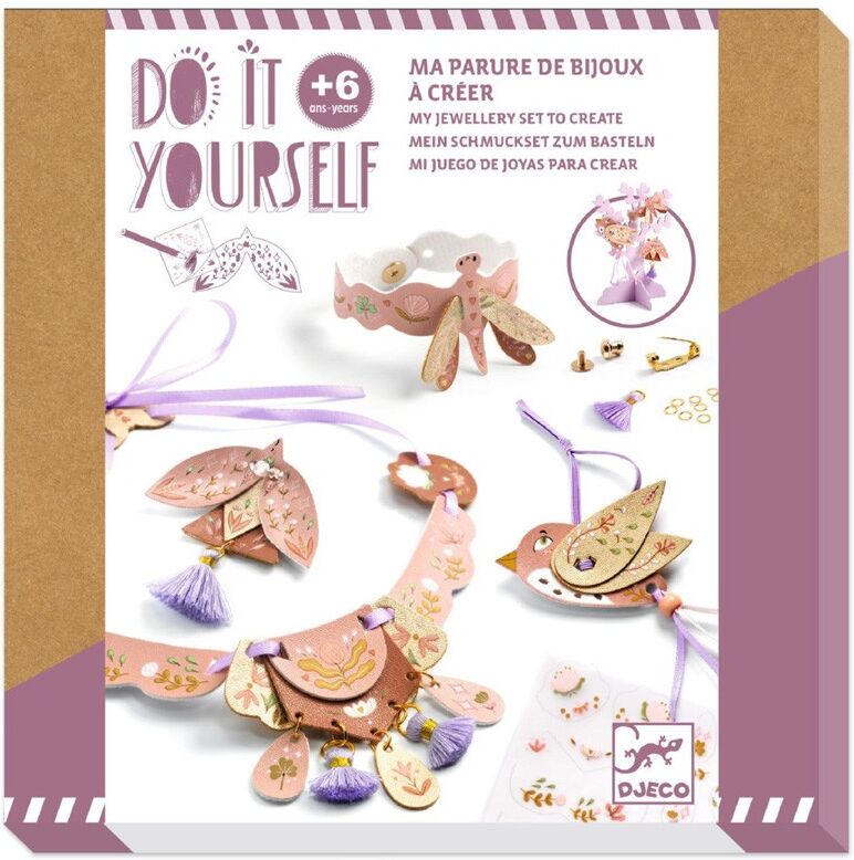 Ma parure de bijoux à créer DIY : Miss Rosefinch - Djeco