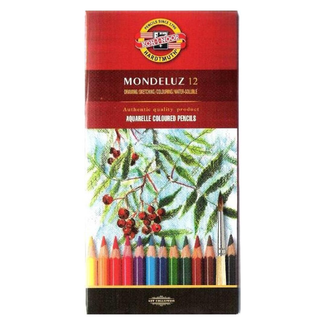 Koh-i-Noor Aquarellstifte Mondeluz 12 sp (12x) (TKOH371612)