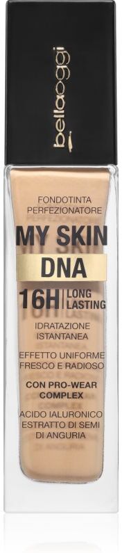 bellaoggi My Skin DNA hydrating foundation for flawless skin shade Soft Vanilla 34 ml
