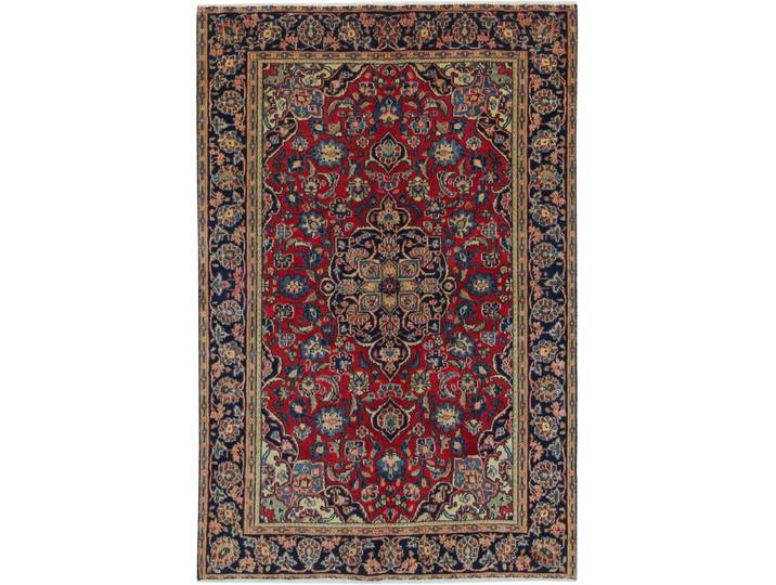 Keshan Ardekan Teppich 126x193 Handgeknüpft Orientteppich Perserteppich Wolle