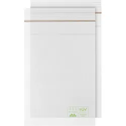 1000 Druckverschlussbeutel, umweltfreundliche PLA-Folie 70 x 100 mm, transluzent