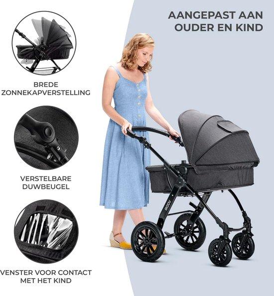 Kinderwagen-Set für Reisen (grau)