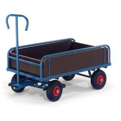 ROLLCART S14-1282 Handwagen Feststeller Stahl pulverbeschichtet Traglast (max.): 400 kg Bereifung=Luft