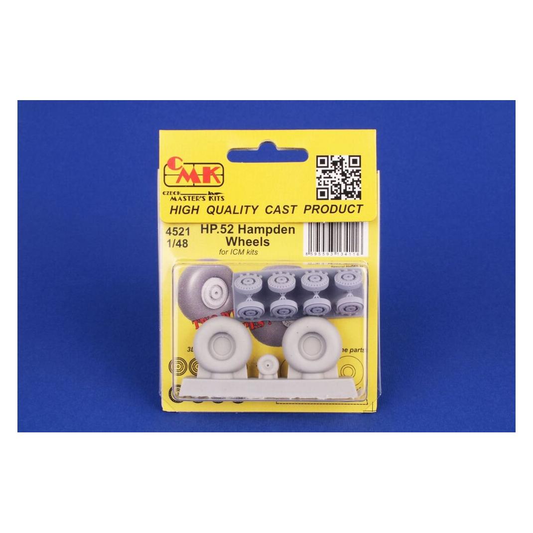 CMK HP.52 Hampden Wheels for ICM (129-4521)