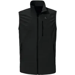 SCHÖFFEL Herren Schlupfjacke Softshell Vest Martinau M, Größe 50 in Schwarz Schwarz