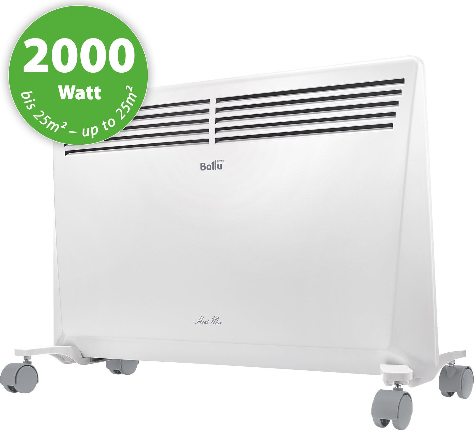 Mi-Heat Ballu Heat Max convectorkachel 2000W elektrische kachel