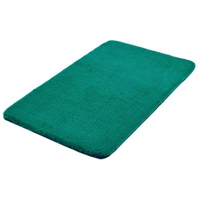 Badematte KLEINE WOLKE "Cony, Badvorleger, Badezimmer Teppich", grün (petrol), H:25mm, Polyester, Badematten, Badematte, Badteppich, Fell-Optik, Uni Farben, besonders weich & kuschelig