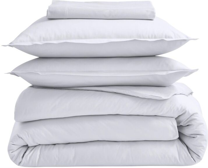 Drap housse satin Tradilinge BLANC (Couleur : Blanc)