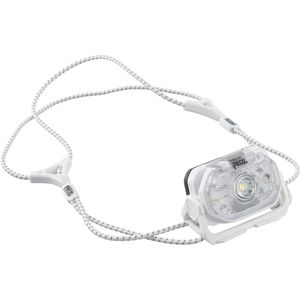 Petzl Stirnlampe Swift LT LED, wiederaufladbar, 380 Lumen, mit Rotlicht, wasserfest, weiß