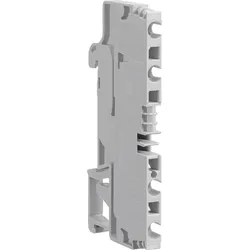 Hager KYA02LH4 Durchgangsklemme 2, 5mm2-Phase, 800V-24A, 4 Anschlüsse, Stecktechnik