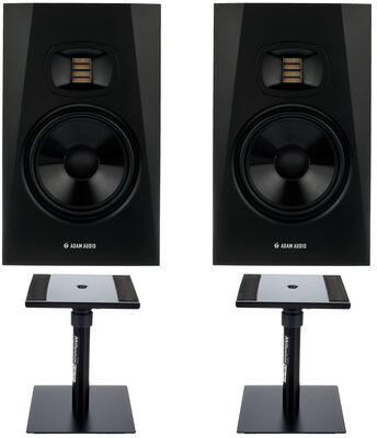 ADAM Audio T7V Desktop Stand Bundle