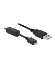 Delock USB-Kabel USB M bis Micro-USB Typ B M 2 m (82335)