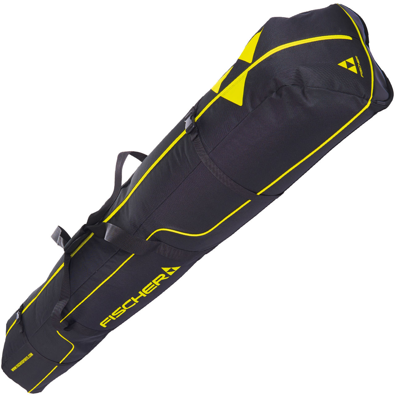 Fischer Skicase 3 Pair Alpine Race 190 cm black/yellow
