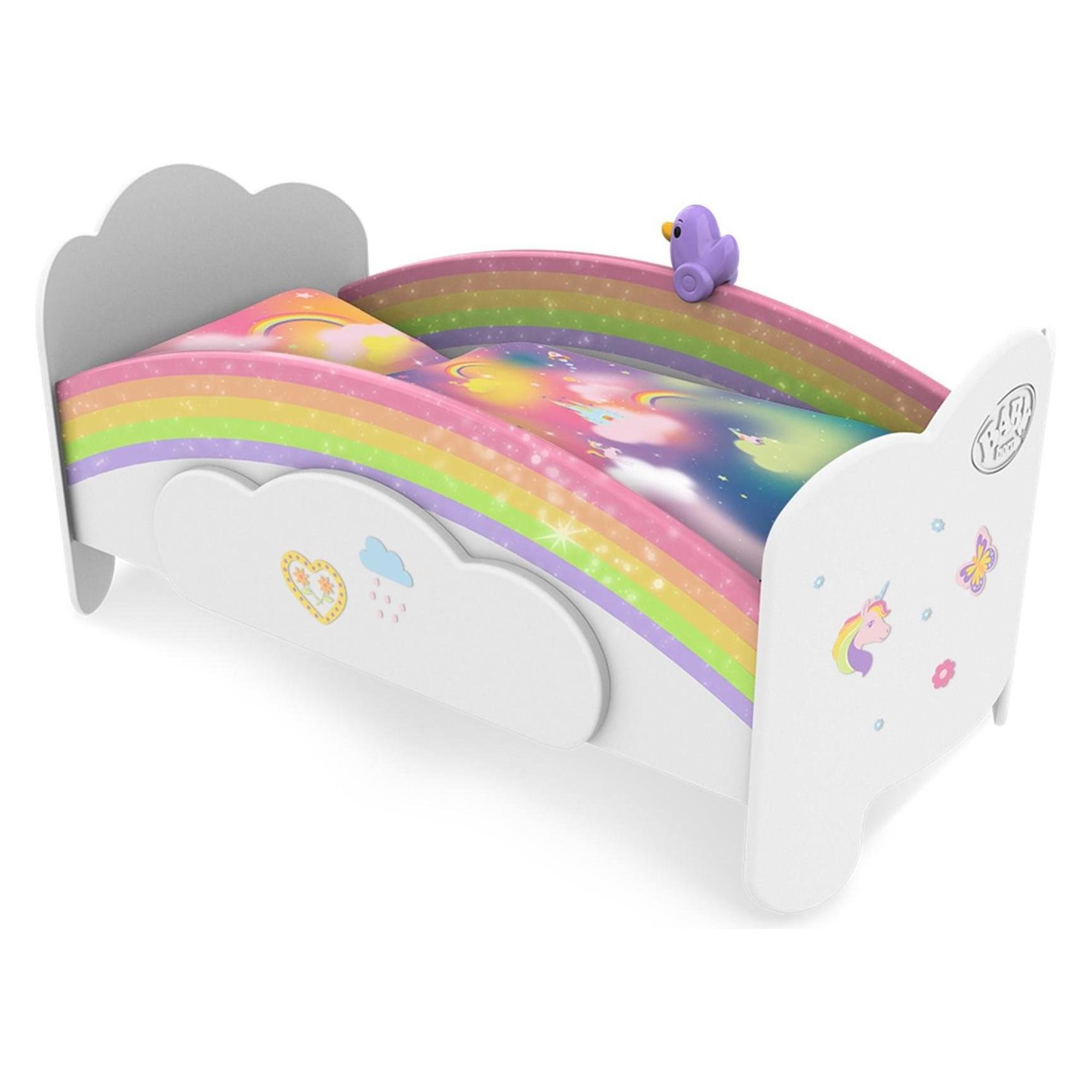 Zapf Creation BABY born Regenbogen Bett (835999)
