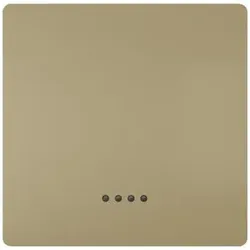 Siemens 5TG7141-0MG01 DELTA style gold Wippe mit Fenster 68x68mm 5TG71410MG01