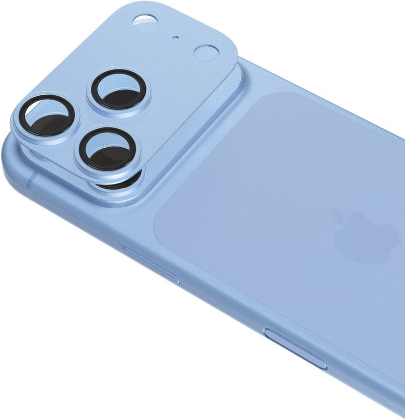 Epico iPhone 18 Pro Aluminium Kameralinsebeskyttelse - Blå