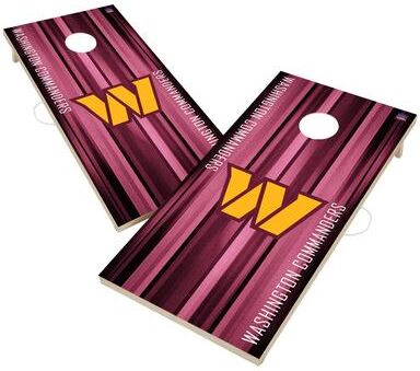 Skip's Garage Washington Commanders Premium 2x4 Cornhole Boards - V8