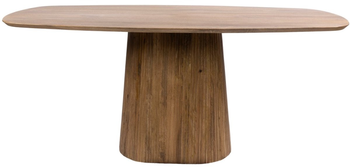 AnLi Style Eettafel Wave Centro 180 met ovaal en afgerond design