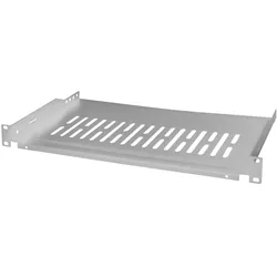LogiLink 19" Fachboden Befestigung nur vorne T=250 mm grau