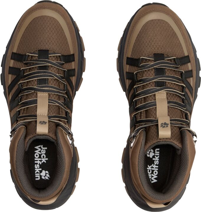 Jack Wolfskin "WILD HIKE TEXAPORE MID W" Outdoorschuh, Trekkingschuh, wasserdicht fawn 38