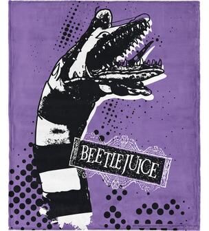 Northwest Warner Brothers Beetlejuice Silk Touch Throw Blanket