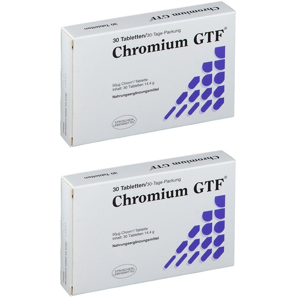 Chromium GTF Tabletten 2x 2x30 St