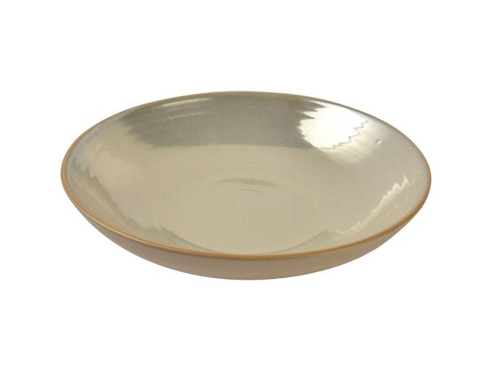 Chic Teller tief Ostra goldfarben Porzellan D 25 cm 1 Stk