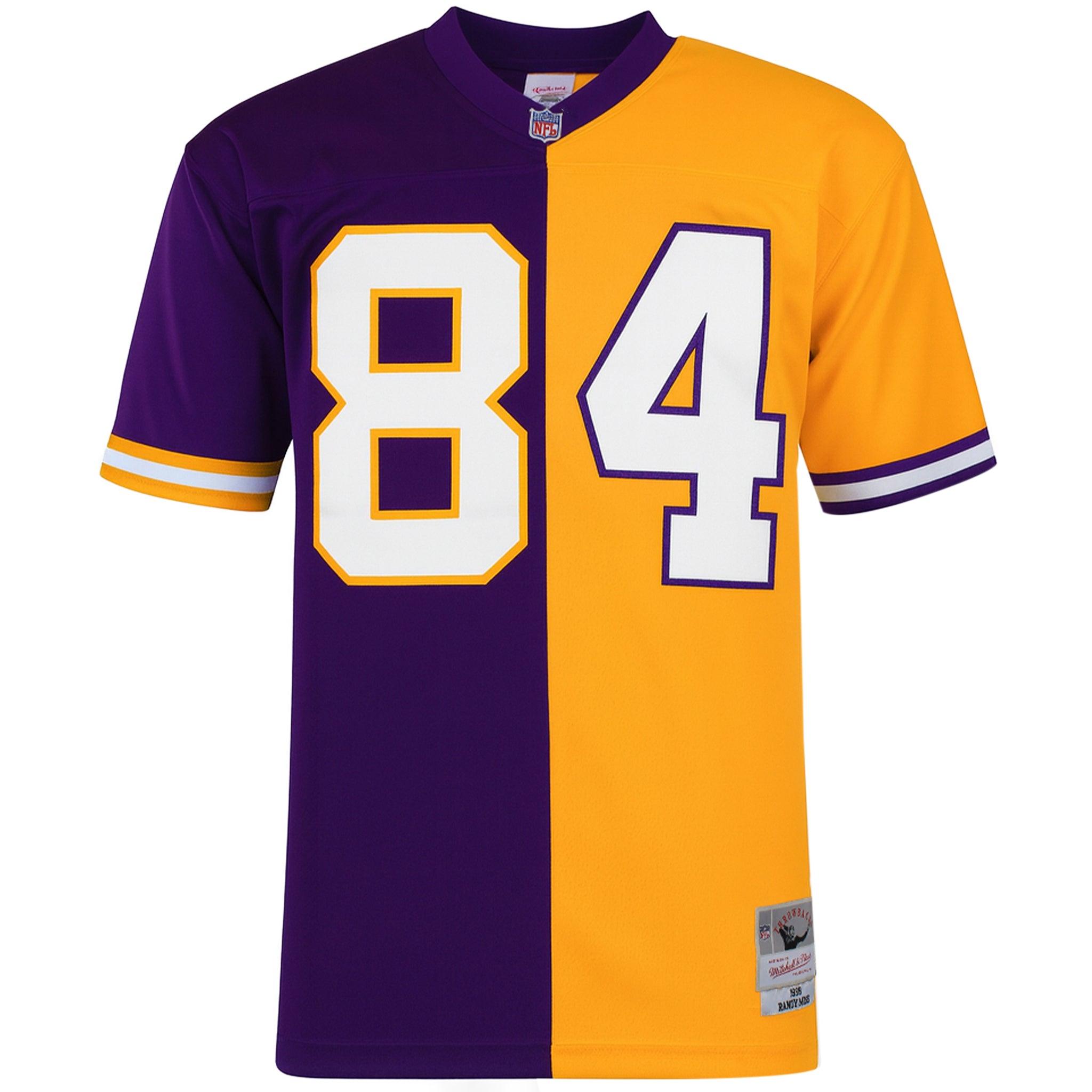 Mitchell & Ness NFL Minnesota Vikings 84 Moss Split Legacy Trikot